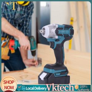 [Vktech]25pcs 600 Nm Torque Brushless Impact Wrench for Makita Electric Rattle Compact Power Tool for Truck Mower Car Repair