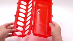 Anti-Waste Double Sided Pigeon Feeder 10pcs 12 Holes Chicken Quail Duckling Farm Poultry Feed Tray