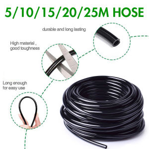 5/10/15/20/25M Watering Hose 4/7mm PVC Micro Drip Irrigation Tube Plants Flower Sprinkler Pipe Garden Hose Greenhouse Irrigating System