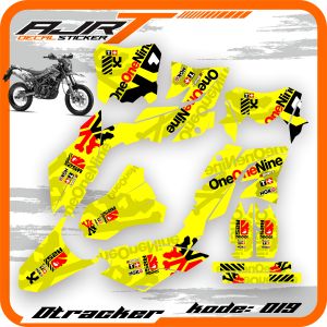 Decal Kawasaki Dtracker Full Body - Ajr.Ra.019