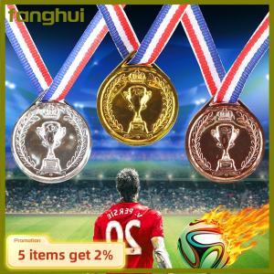 fanghui Gold Silver Bronze Award Medal Winner Reward Football Competition Prizes Award Medal For Souvenir Gift Outdoor Sport Kids Toys