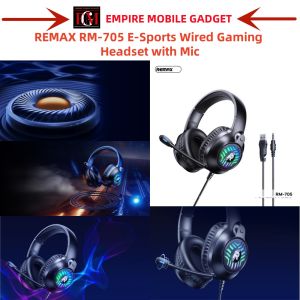 REMAX RM-705 E-SPORTS WIRED GAMING HEADSET HEADPHONES WITH MIC