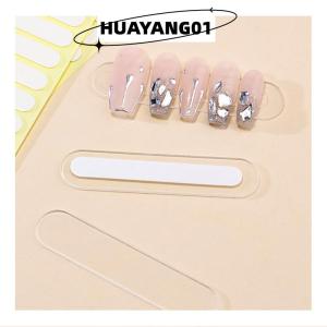 HUAYANG01 [HOT FASHION] ชั้นโชว์เล็บสองด้านติดเองได้สติกเกอร์ติดเล็บลอกออกได้300ชิ้น 10แผ่น