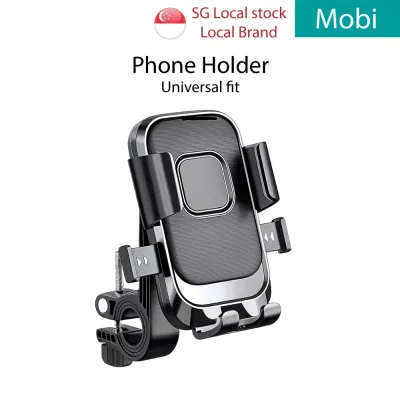 Universal Bicycle Motor Bike Phone Holder Bracket 360° Rotation Clamp Mount Easy mount Anti-Shake