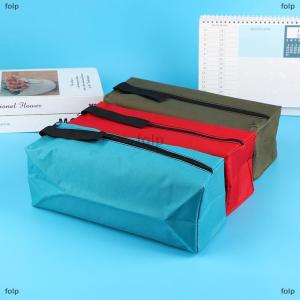 [COD] folp Hand Tool Bag Small Screws Nails Drill Bit Metal Parts Tools Bag Waterproof Canvas Instrument Case Organizer