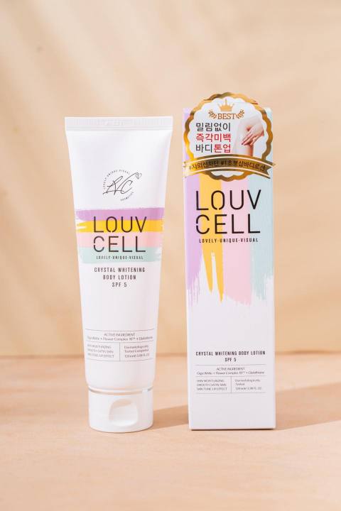 Sữa dưỡng thể nâng tông da LouvCell Hàn Quốc 120ml - 8809057518054 - Lazada | Lazada.vn
