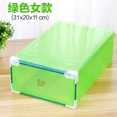 【One Cat Shop】1Pc Stackable Shoe Box Storage Organizer Shoebox Storage Box