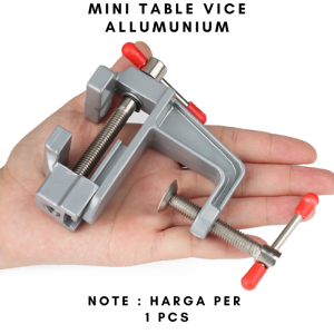 Catok Meja Mini Catok Bangku Multifungsi Kerajinan DIY Mini Table Vise Aluminium Alloy