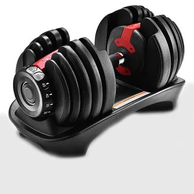 Adjustable Dumbbell12kg/26.5lb/ 24 kg/52.8 lb /40kg/88.18lb exercise equipment workout equipment dumbbell set men dumbbell barbell set dumbbell men dumbbell set for men fitness equipment