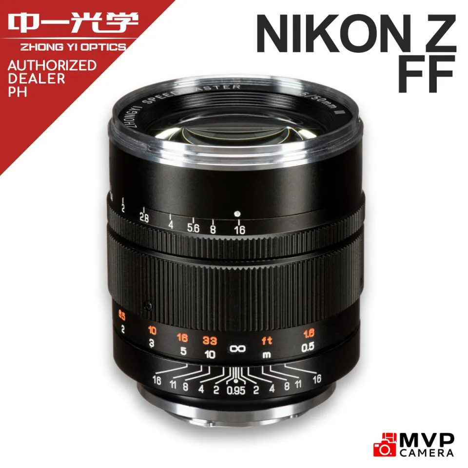 MITAKON Zhongyi Speedmaster 50mm III Fullframe Lens E Z RF L