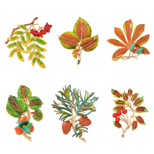 Elegant Enamel Fall Leaf Brooch with Retro Charm Suitable for Parties Commuting and Enhancing Personal Style