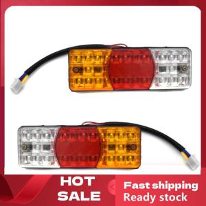 🚚【Local Express Delivery】🚚 3Colors LED Waterproof Tail Light Reverse Brake Stop Motorcycle Turn Signal 12V