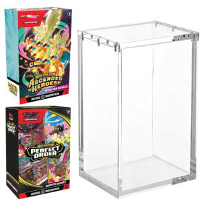 Premium Booster Bundle Magnetic Acrylic Display Case Card Display Box Card Protection Storage