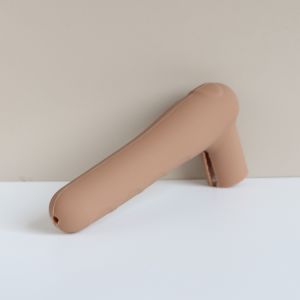 PICKIT ป้องกันการชนกัน ฝาครอบมือจับประตู กันลื่น ซิลิโคนทำจากซิลิโคน ฝาครอบลูกบิดประตู แบบพกพาได้ ป้องกันไฟฟ้าสถิตย์และไฟฟ้าสถิต ตัวป้องกันลูกบิดประตูเพื่อความปลอดภัยสำหรับเด็ก สำหรับบ้าน