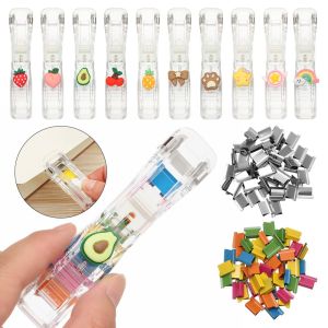 URBAG แบบพกพา เครื่องเขียน เครื่องใช้สำนักงาน เข้าเล่มเอกสาร น้ำยาล้างสารยึดเกาะ กดคลิป คลิปหนีบกระดาษ