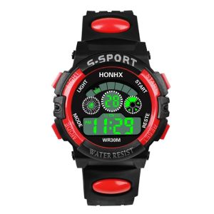 MYTHIS Luminous Children Electronic Watch Lightweight Shock Resistant Kids Digital Watch  Student Watch for Boys and Girls
