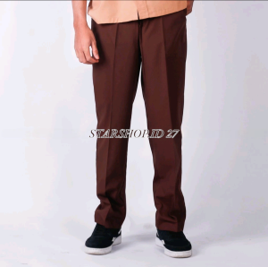 CELANA PANJANG PRAMUKA SMP/SMA KELAS 1-3 BAHAN DRILL/HIGHTWISS BEST QUALITY TERBARU