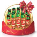 BRAND'S แบรนด์ กระเช้าแบรนด์ (รังนก 42 มล. x 5 ขวด + แบรนด์ซุปไก่สกัด 42 มล. x 5ขวด). 