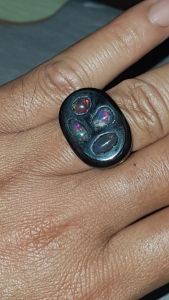 kalimaya banten jarong biang 4pcs minion dim pling besar 8mm pling kcil 5mm dg ring tanduk no7