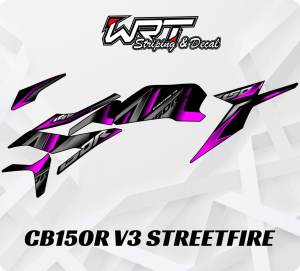 Striping CB150R- Stiker lis Decal All New CB150R v3 Facelift 2018-2020 racing v5