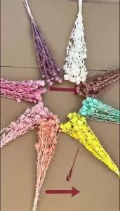 LZD  Orange Pine Preserved Fresh Flower Saffron Long-Term Preservation Materials Yunnan Flower Base Direct Sales