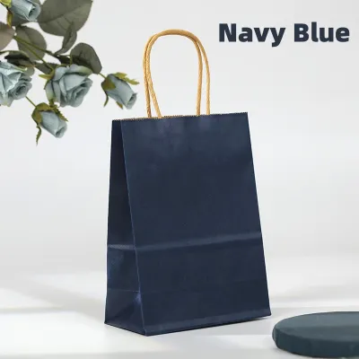 [ FOR MINI ME ] 10 PCS KRAFT PAPER BAG PARTY BAG KIDS BIRTHDAY GOODIE BAG CHRISTMAS CNY WRAPPING
