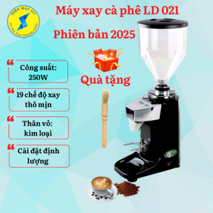 Máy xay cà phê LD021 phiên bản 2025 mới nhất - cài đặt định lượng tự động - máy xay cafe Espresso - mới 100% - 19 chế độ xay