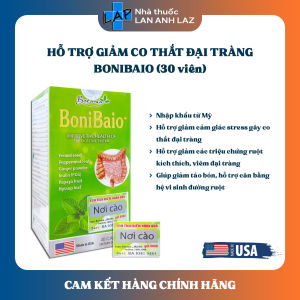 BoniBaio (Hàng nhập khẩu) - Hỗ trợ giảm triệu chứng viêm đại tràng hội chứng ruột kích thích.