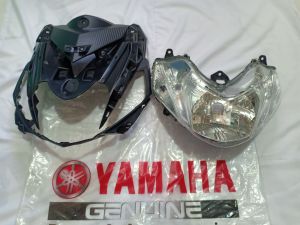 headlight unit Assy and legshield 1 set compatible for mio i 125 /M3 2 in 1