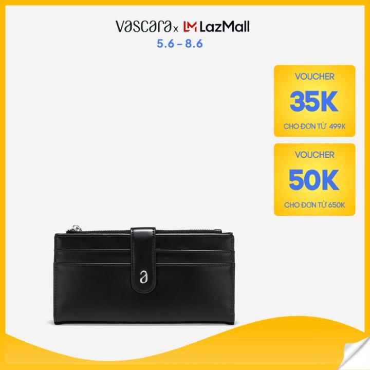 [Voucher 50K | 5.6 - 8.6] Vascara Ví Cầm Tay Top-Zip Nhiều Ngăn - WAL 0289