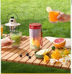 Máy Xay Sinh Tố Mini Cầm Tay Đa Năng  Máy Say Sinh Tố Mini Sạc Tích Điện 6 Lưỡi  Dung Lượng Pin 1500Mah Công Suất 140W Nhựa Plastic Cao Cấp máy say sinh tố đa năng mini máy xay sinh tố mini cầm tay máy xay sinh tố mini