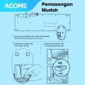 Acome Keyboard & Mouse Wireless Portable Garansi Resmi 1 Tahun AKM2000. 