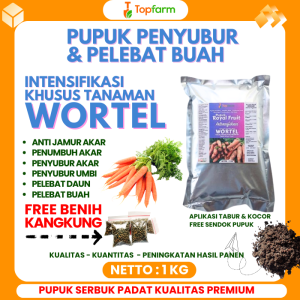 Pupuk Pembesar Wortel / Pupuk Wortel / Pupuk Untuk Wortel / Obat Tanaman Wortel / Obat Pembesar Tanaman Wortel / Obat Pembesar Buah Wortel