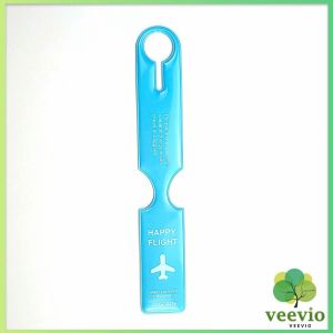 Veevio แท็กกระเป๋าเดินทาง ป้ายชื่อติดกระเป๋า Luggage Tag