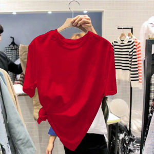 Plain t-shirt Womens Tops #O001