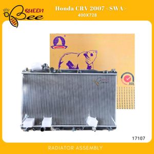 QUEENBEE 17107 Honda CRV 2007 RE2 2.5 <SWA> Radiator Assembly A/T PA400x728x16/26mm 19010 1ROW (Polar)