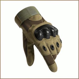 ถุงมือเต็มนิ้ว นกเฮยดํา ป้องกันการตก ถุงมือกลางแจ้ง น้ำหนักเบา ทนต่อแรงกระแทก การรักษาแบบหนา