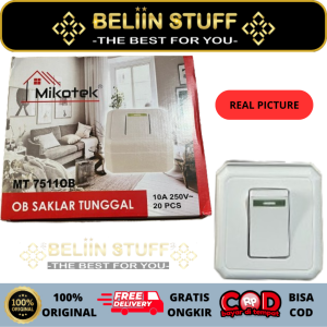 OB Saklar Tunggal Mikotek/ OB Engkel Outbow BerSNI/ Cetekkan Timbul Asli Kuningan
