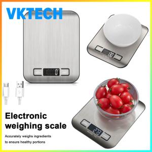 Coffee Scale Digital Kitchen Scale USB Charging Multifunction for Home Kitchen