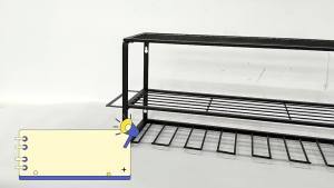 Hand Power Tools Organizer Rack Wall Tool Organizer Rack Garage Tool Drill Holder Storage Heavy Duty Metal Utility Tool Shelf Mount