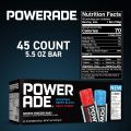 POWERADE Sports Freezer Bars, Giant Sized 5.5 Oz Refreshing Ice Pops ...