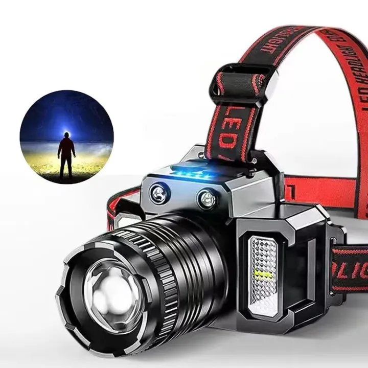 ZEZHU Mạnh mẽ và sáng sủa Đèn pha LED 5 chế độ Có thể điều chỉnh Đèn ...