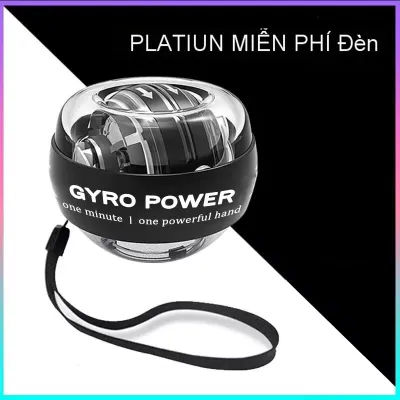 Bóng điện cổ tay Tự động bắt cầm quả bóng Gyro Huấn luyện viên quay hồi chuyển cơ tay Thư giãn cánh tay thể dục dụng cụ thể thao tại nhà