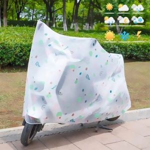 BESTIT Rain-proof Motorcycle Cover PE Waterproof Bicycle Accessories  Electric Vehicle Bike Scooter Covers Outdoor
