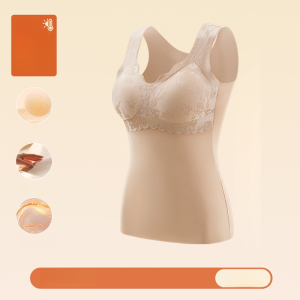 Sculpting Foundation Liquid Invisible Thermal Vest Womens Comfortable Body Shaper Seamless Warm Underwear