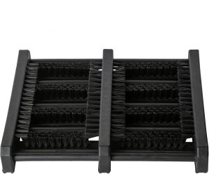 Jobsite Boot Scraper - Outdoor Shoe Scrubber Cleaner Brush