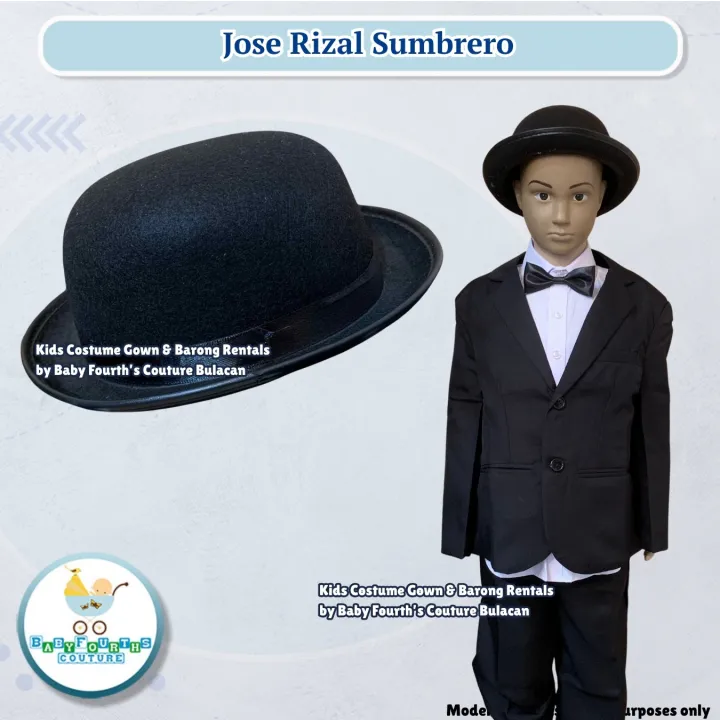 BFCM Buwan ng Wika Jose Rizal Tuxedo/Americana Costume Suit for Kids ...
