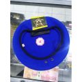 1set Baret Biru+emblem Pm Camel Merah/Baret Polisi Militer Baret Pom Ad. 
