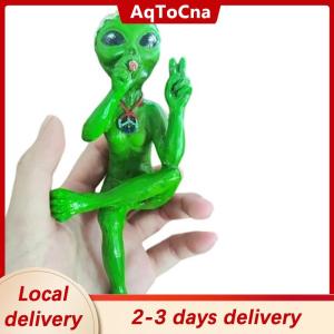 [COD] AqToCna Ship within 24 hours Alien Resin Statue Ornament Alien Garden Sculptures & Statues Yard Best Art Decor For Indoor Outdoor Home Or Office Collectible Figurine Gift