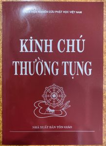 Sách - Kinh chú thường tụng